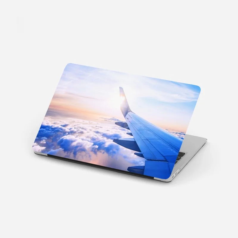 Naklejka na laptopa palmy na plaży w Punta Cana – Wallissimo®