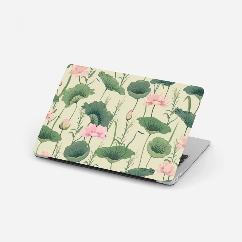 Naklejka na laptopa złoty mniszek przy zachodzie słońca – Wallissimo®