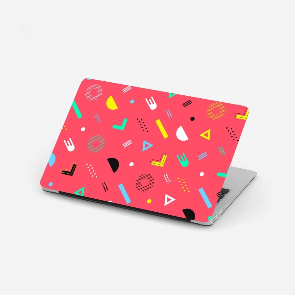 Naklejka na laptopa żywy memphis geometryczny wzór – Wallissimo® Naklejka na laptopa żywy memphis geometryczny wzór – Wallissimo®