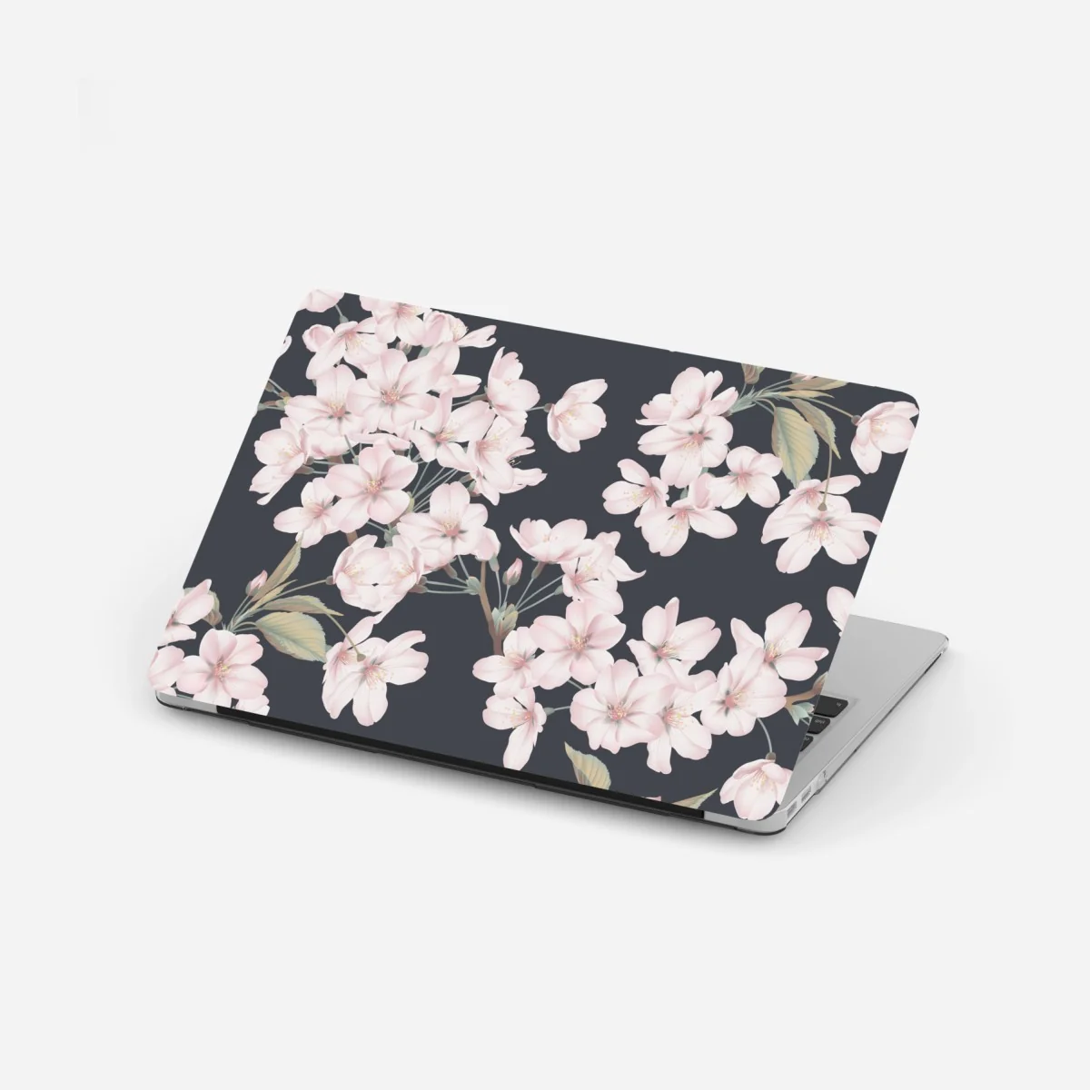 Naklejka na laptopa delikatny wzór kwiatów wiśni – Wallissimo® Naklejka na laptopa delikatny wzór kwiatów wiśni – Wallissimo®