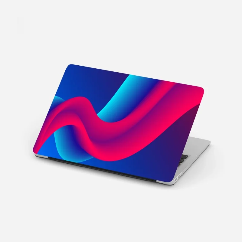 Naklejka na laptopa geometryczna kompozycja w pastelach – Wallissimo®