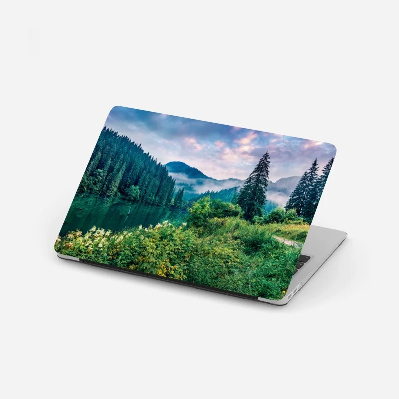 Naklejka na laptopa jasna martwa natura ze słonecznikami, ziarnami i olejem – Wallissimo®