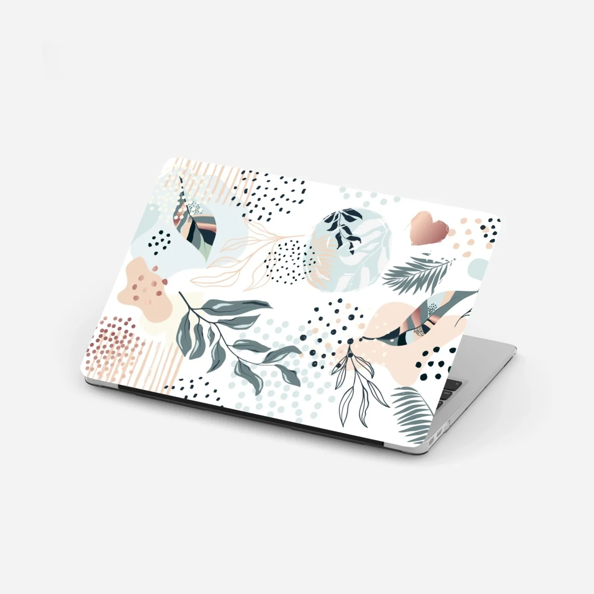 Naklejka na laptopa pastelowy botaniczny wzór abstrakcyjny – Wallissimo® Naklejka na laptopa pastelowy botaniczny wzór abstrakcyjny – Wallissimo®