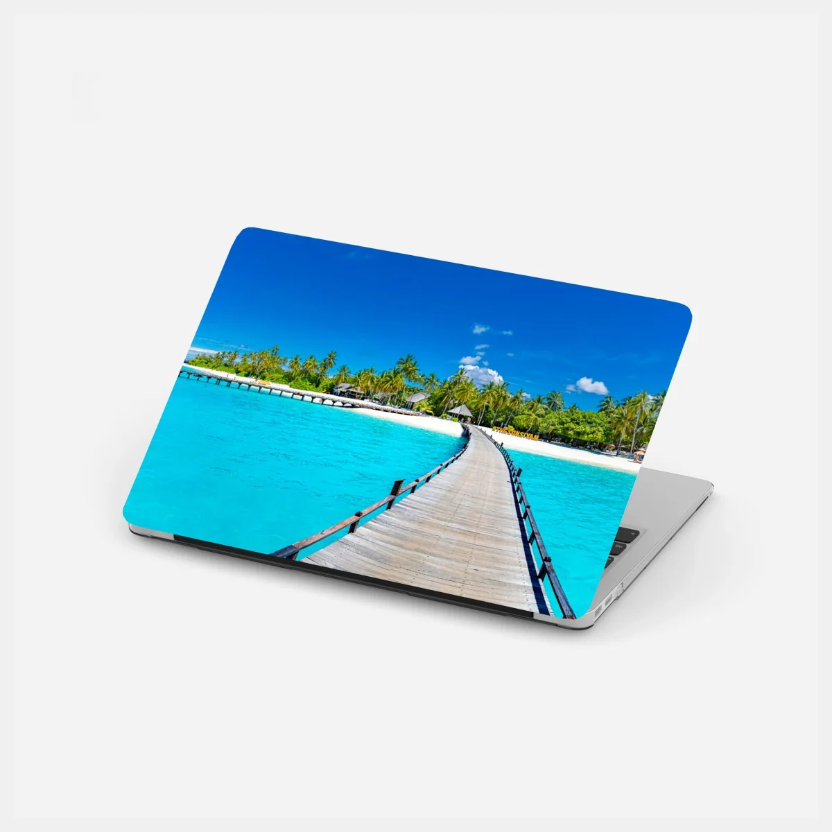 Naklejka na laptopa tropikalna turkusowa plaża – Wallissimo® Naklejka na laptopa tropikalna turkusowa plaża – Wallissimo®