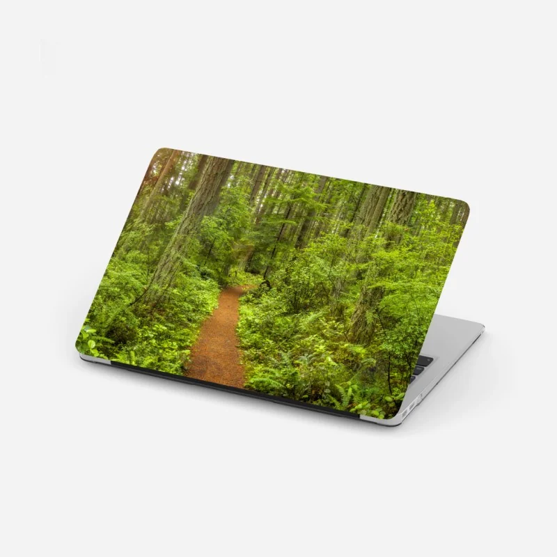 Naklejka na laptopa ponadczasowy czarno-biały geometryczny wzór – Wallissimo®