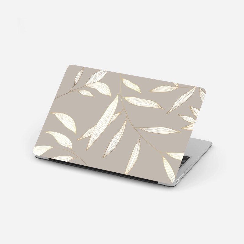 Naklejka na laptopa spokojna zielona łąka panorama – Wallissimo®