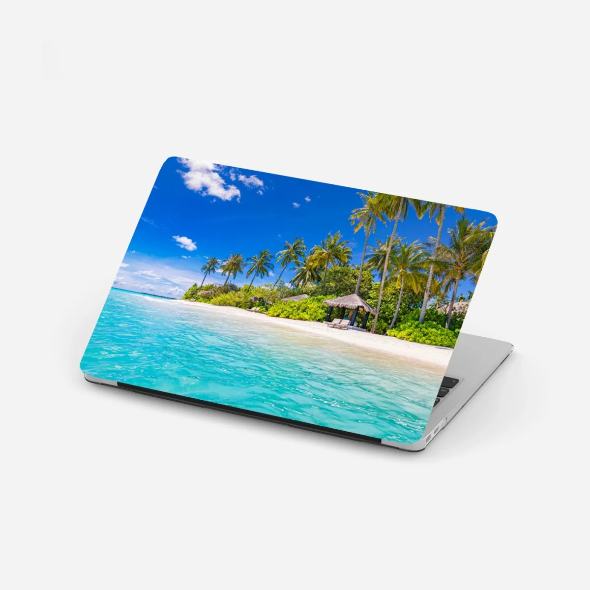 Naklejka na laptopa tropikalna turkusowa plaża – Wallissimo® Naklejka na laptopa tropikalna turkusowa plaża – Wallissimo®