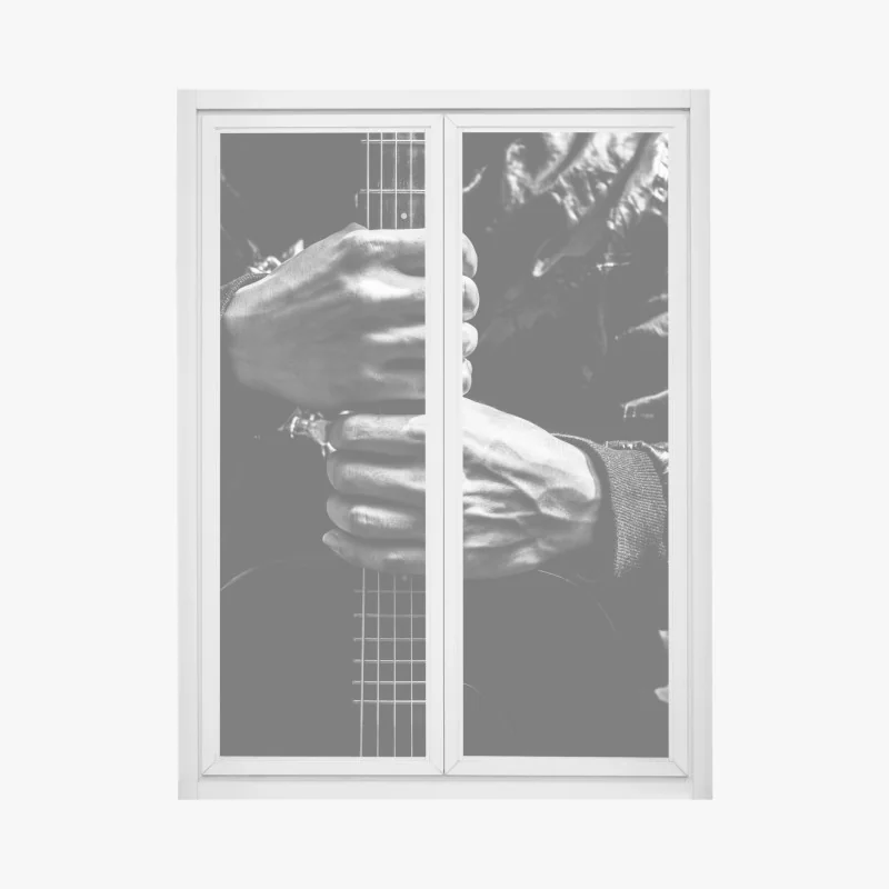 Naklejka na okno droga do Alp Południowych, Nowa Zelandia – Wallissimo®