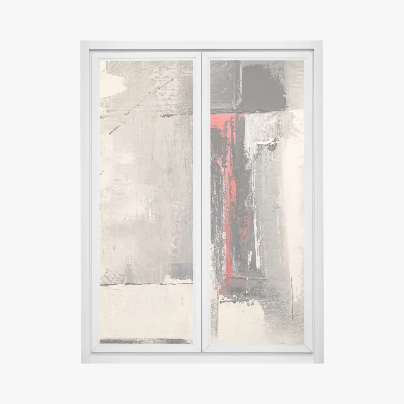 Naklejka na okno arktyczny spokój Czukotki – Wallissimo®