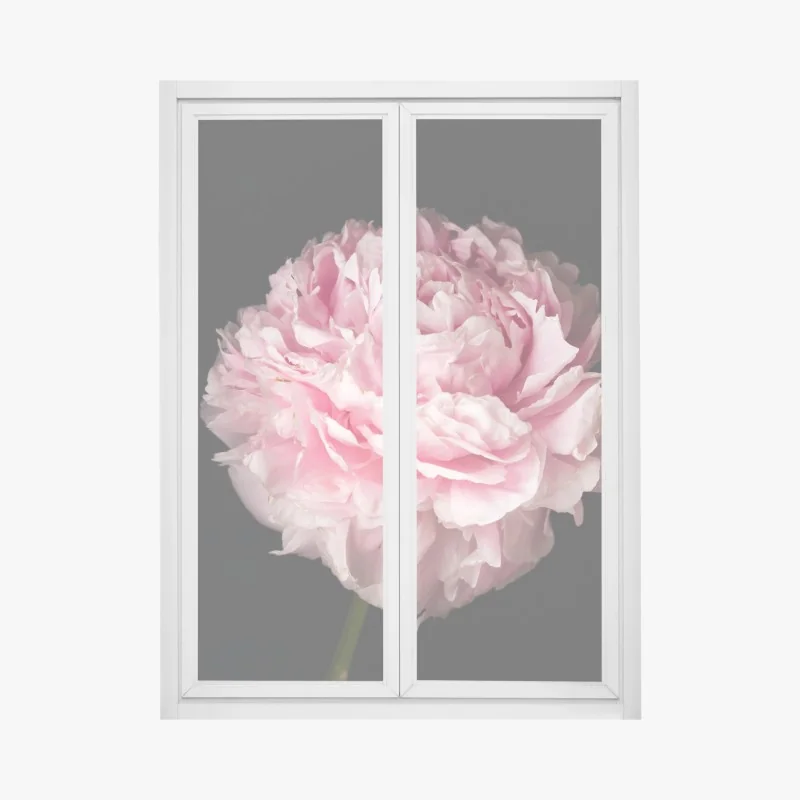 Naklejka na okno Chicago panorama nad rzeką – Wallissimo®