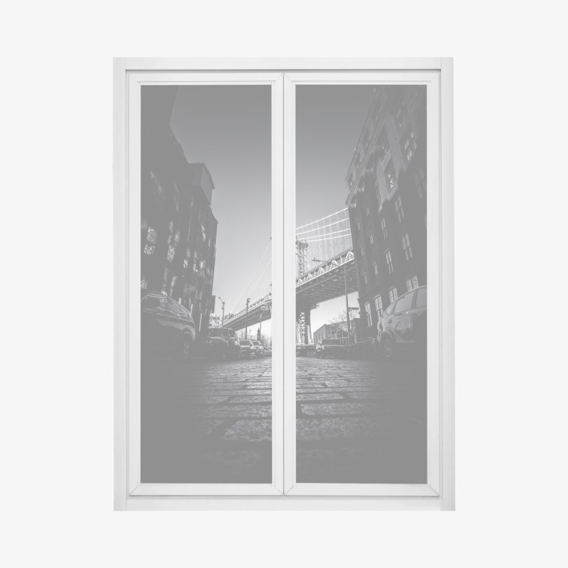 Naklejka na okno most Crescent City Connection o zachodzie słońca, New Orleans – Wallissimo®