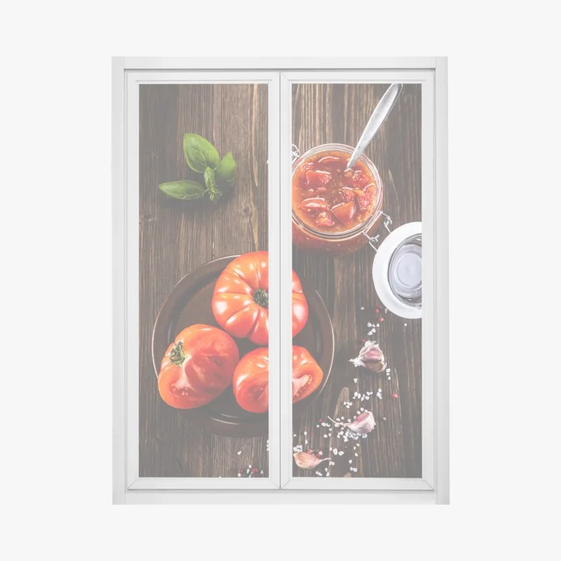 Naklejka na okno słoneczne łuki w Ravello – Wallissimo®