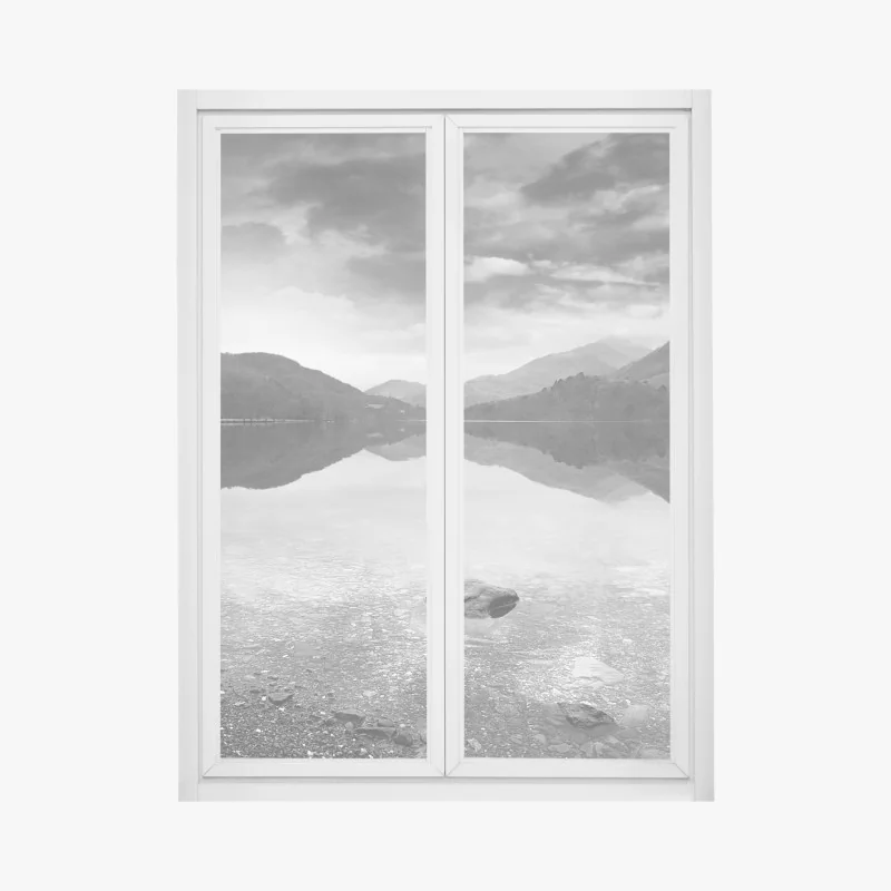 Naklejka na okno barwny ogród tulipanów w Keukenhof – Wallissimo®