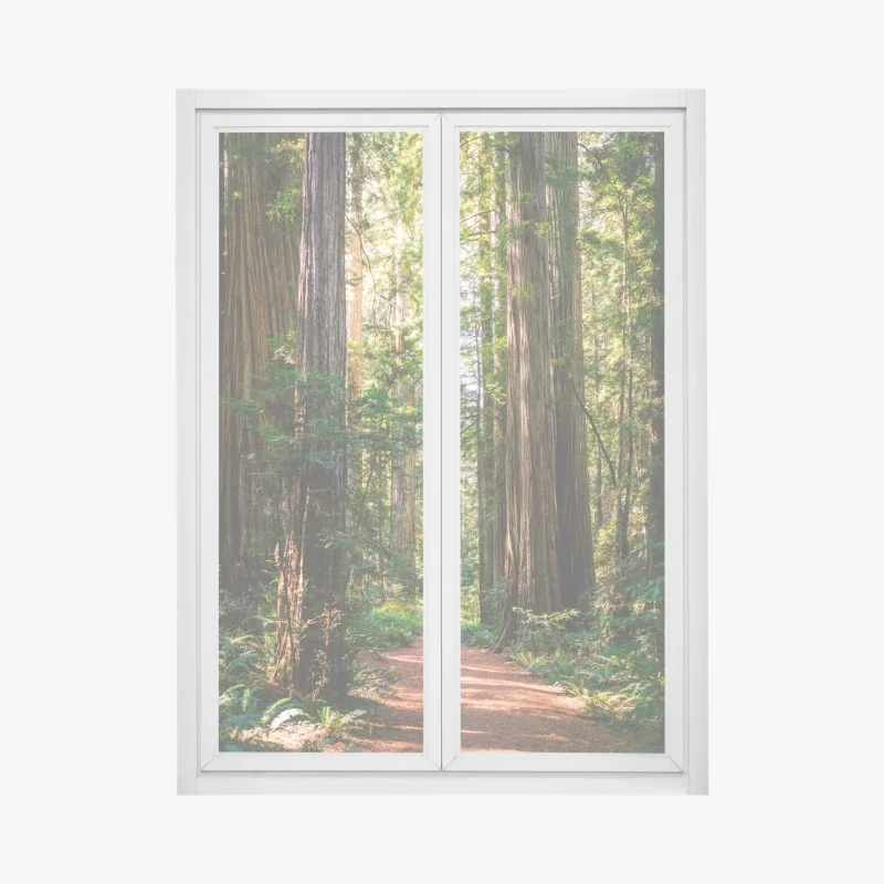 Naklejka na okno złoty wzór falowy do dekoracji ściennej – Wallissimo®