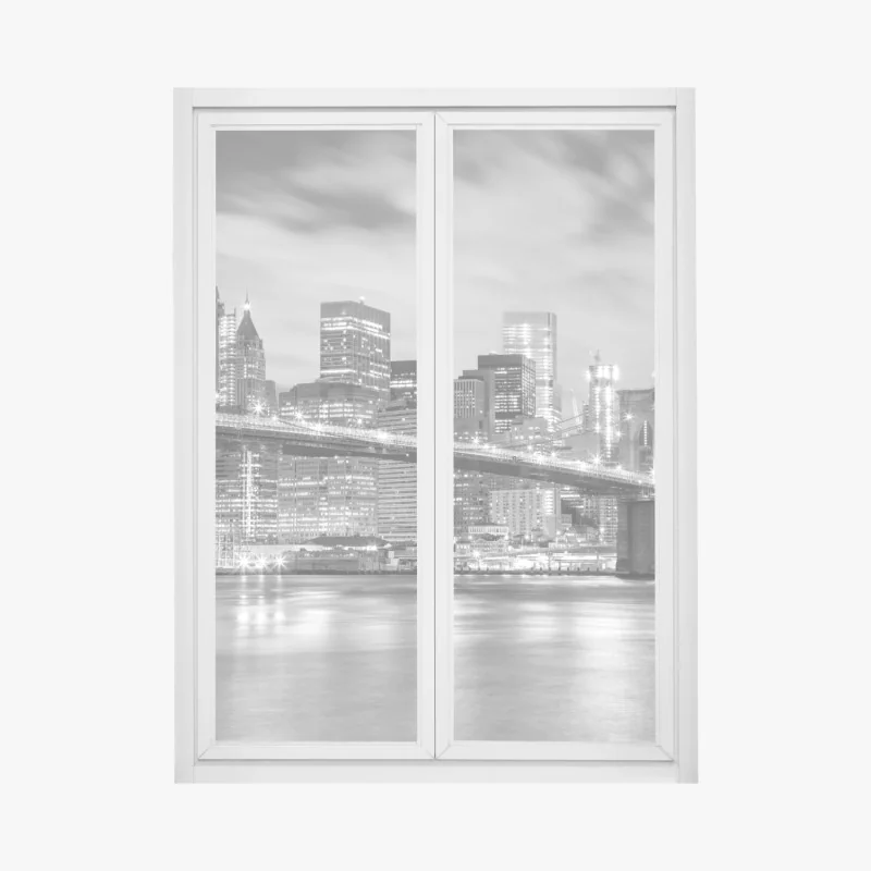 Naklejka na okno wzór z uśmiechniętymi buźkami – Wallissimo®