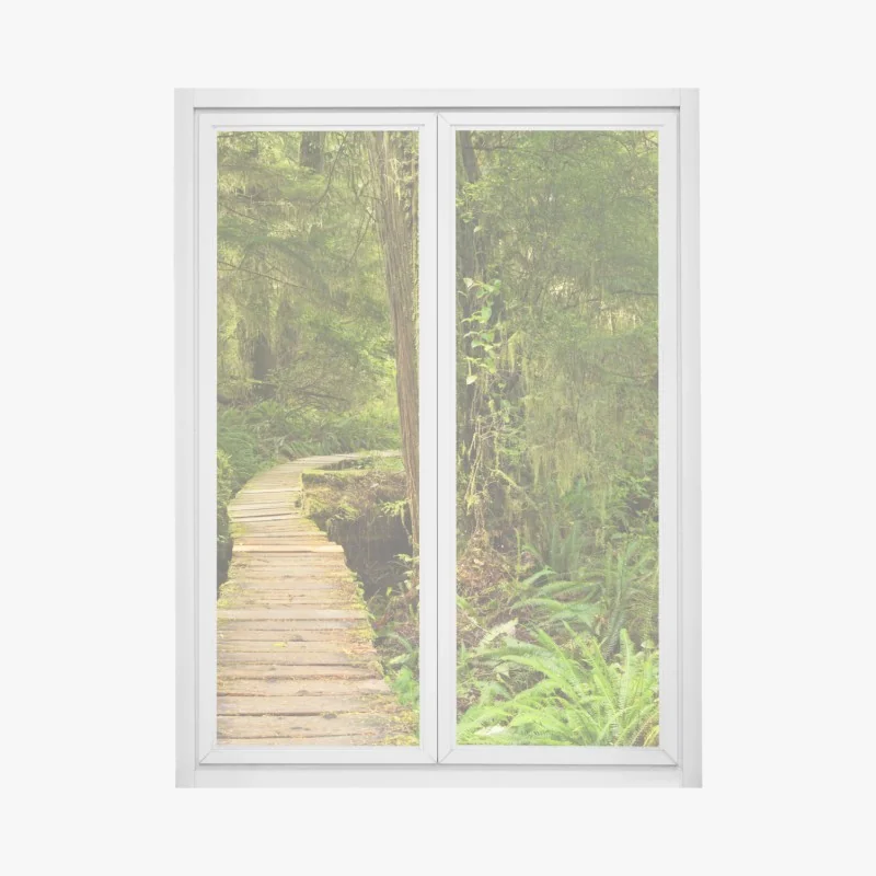 Naklejka na okno surowe klify i turkusowe morze przy Punto Teno, Teneryfa – Wallissimo®