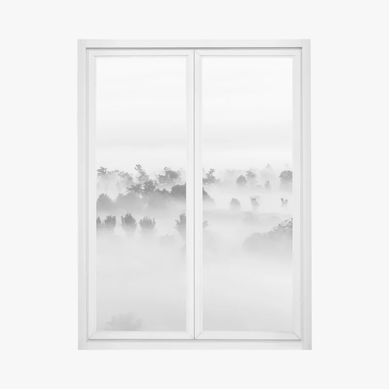 Naklejka na okno barwny ogród tulipanów w Keukenhof – Wallissimo®