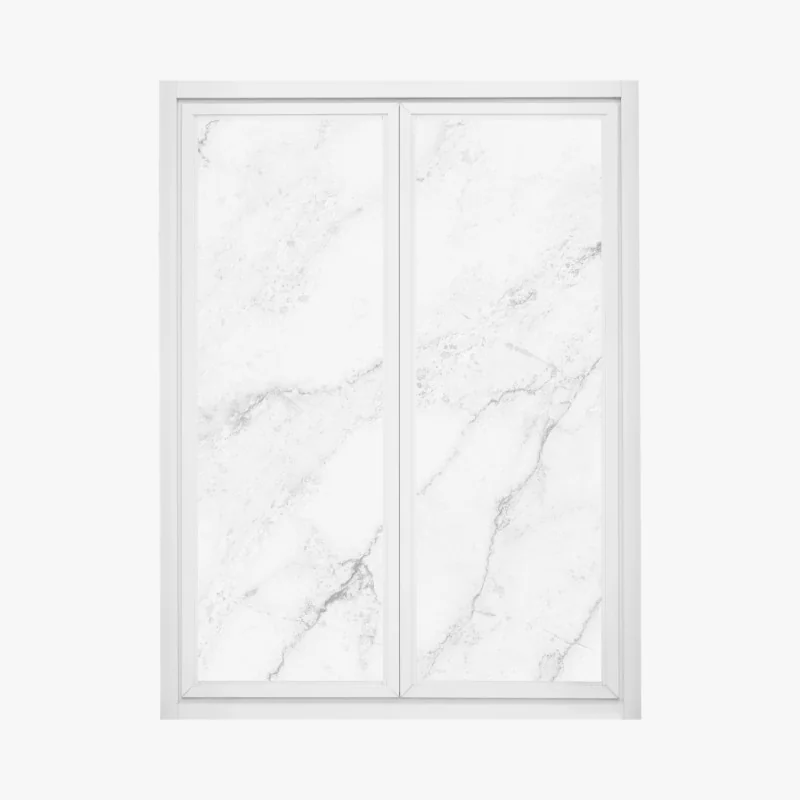 Naklejka na okno panorama Bostonu o zachodzie słońca z mostami Zakim i Tobin – Wallissimo®