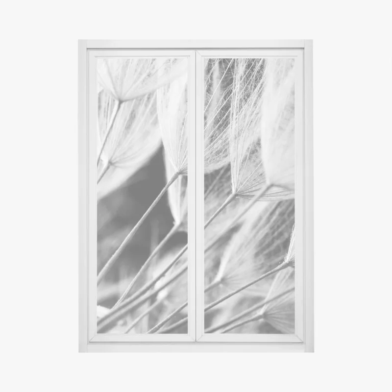 Naklejka na okno wschód słońca nad szlakiem w Tatrach – Wallissimo®