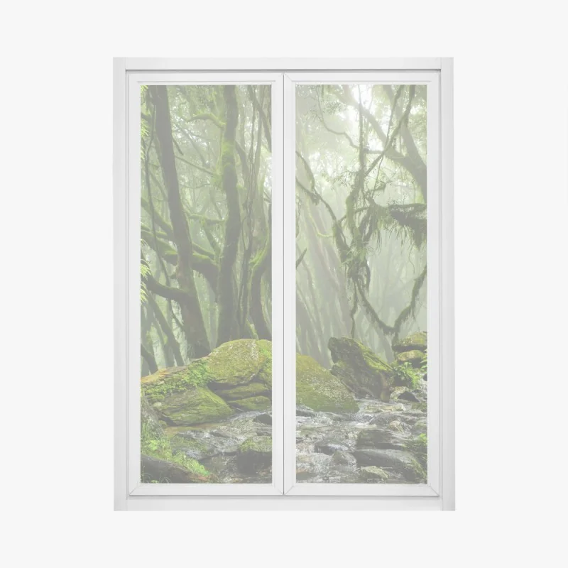 Naklejka na okno lotnicza panorama Chicago nocą – Wallissimo®