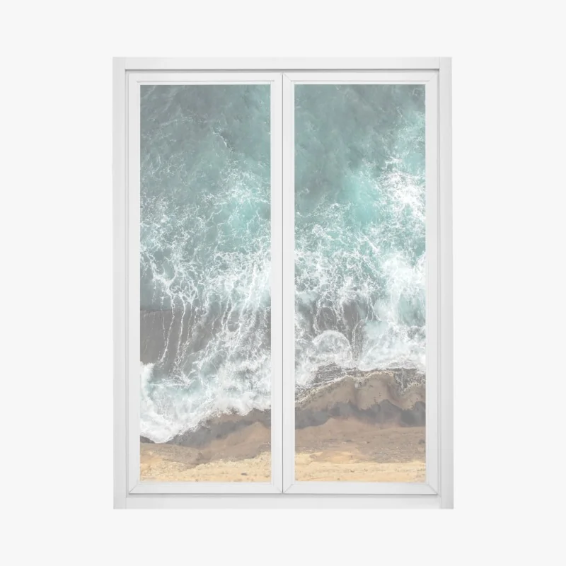 Naklejka na okno wschód słońca nad Lake Louise, Banff – Wallissimo®