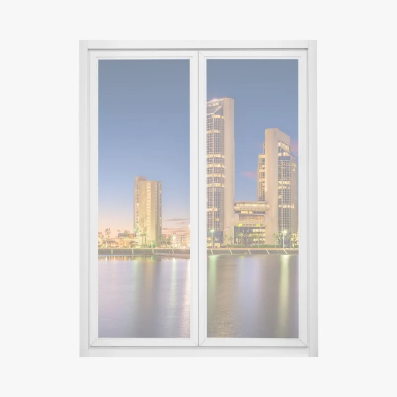 Naklejka na okno droga mleczna nocne niebo – Wallissimo®