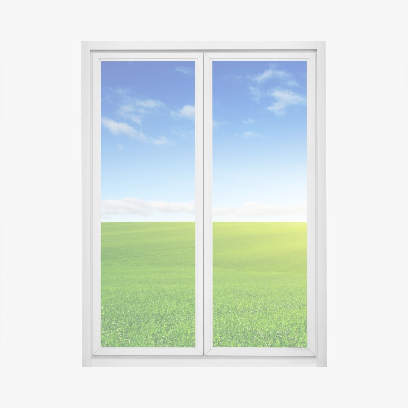 Naklejka na okno wzór z uśmiechniętymi buźkami – Wallissimo®