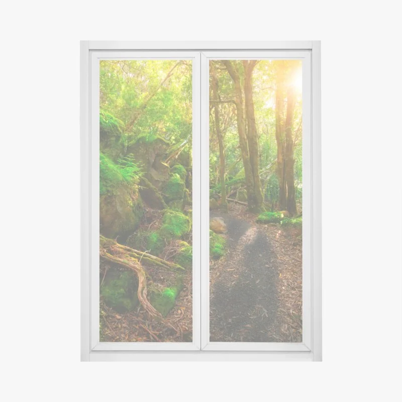 Naklejka na okno odbicie Matterhorn o świcie – Wallissimo®