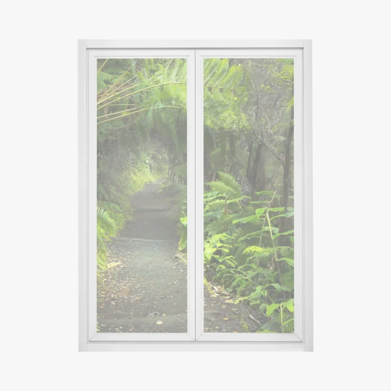 Naklejka na okno Porto barwny widok nadbrzeża – Wallissimo®