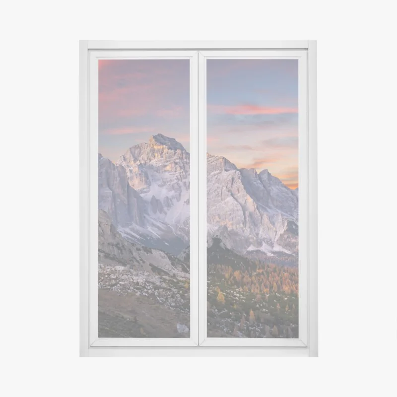 Naklejka na okno miejska perspektywa wieżowców – Wallissimo®