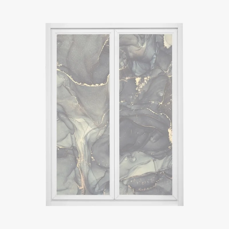 Naklejka na okno Wielki Kanion o zmierzchu panorama – Wallissimo®