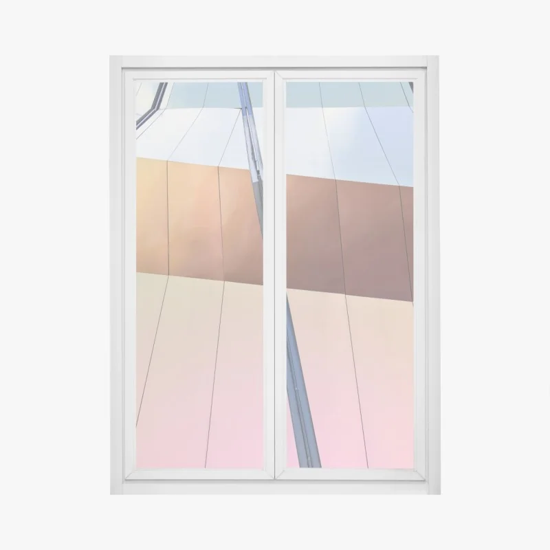 Naklejka na okno wzór z uśmiechniętymi buźkami – Wallissimo®