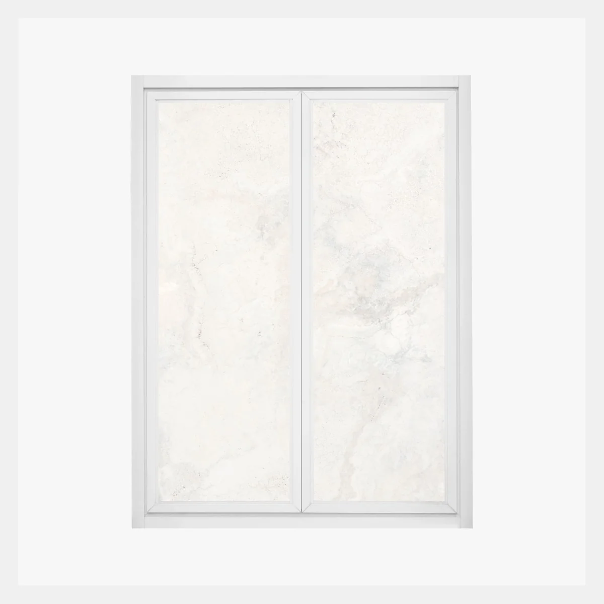 Naklejka na okno miękka beżowa tekstura marmuru – Wallissimo® Naklejka na okno miękka beżowa tekstura marmuru – Wallissimo®