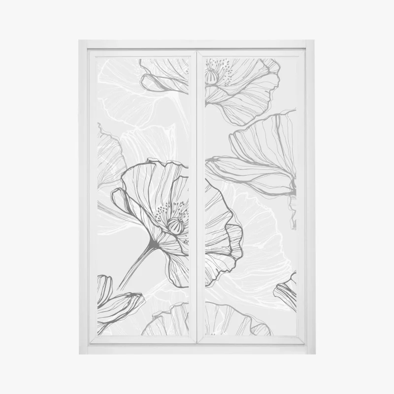 Naklejka na okno panorama Bostonu o zachodzie słońca z mostami Zakim i Tobin – Wallissimo®