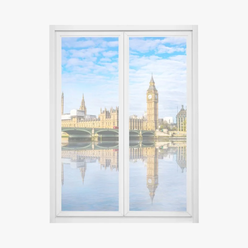 Naklejka na okno monochromatyczny marmur atramentowy abstrakcja – Wallissimo®