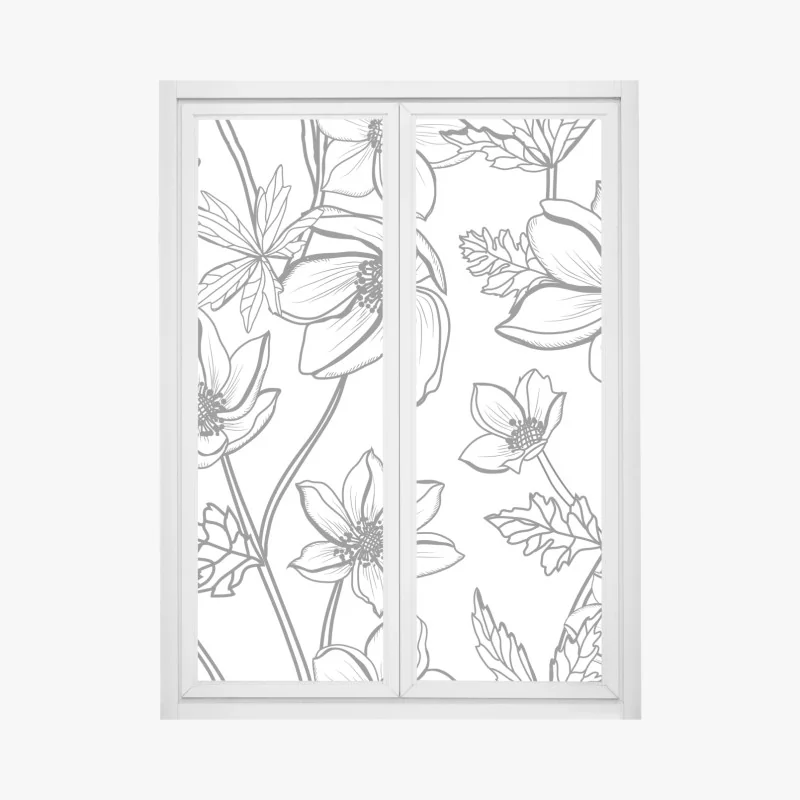 Naklejka na okno Perth panorama miasta o zachodzie słońca – Wallissimo®