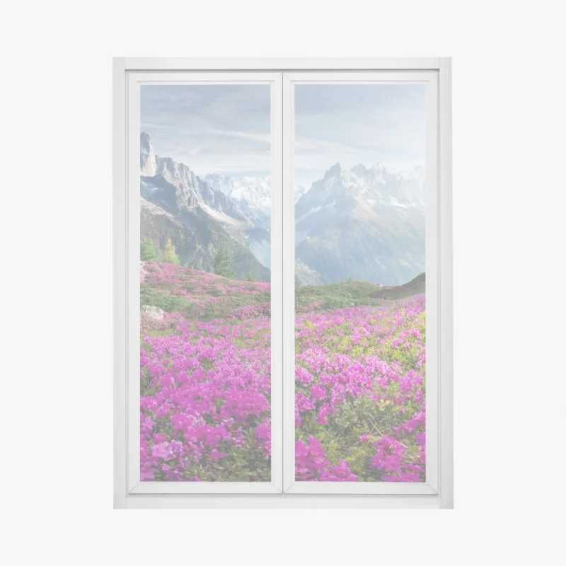 Naklejka na okno panorama Nowego Jorku o zmierzchu – Wallissimo®