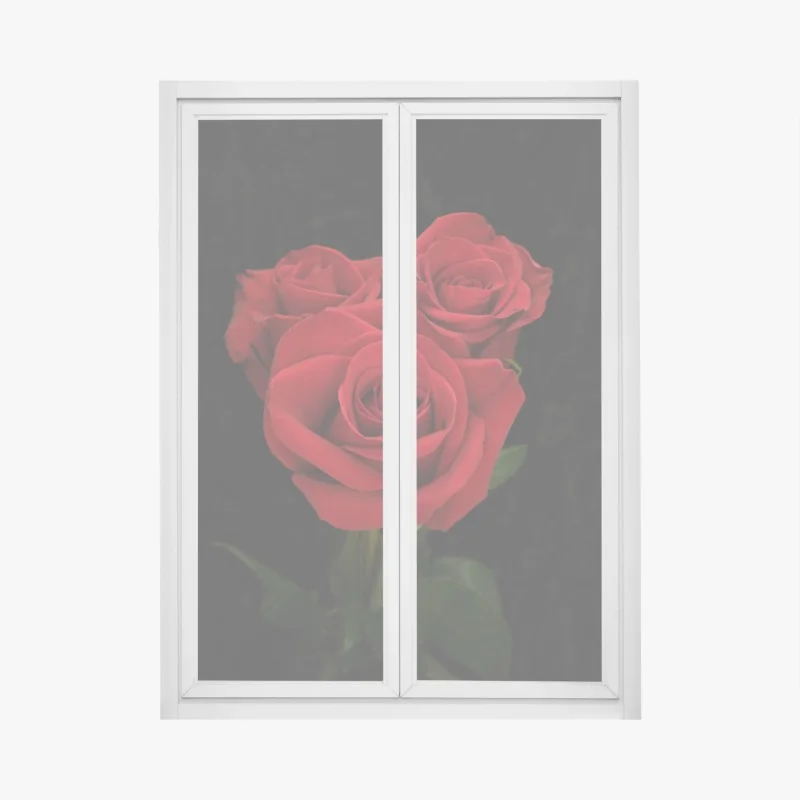 Naklejka na okno niebieski fraktalowy wir – Wallissimo®