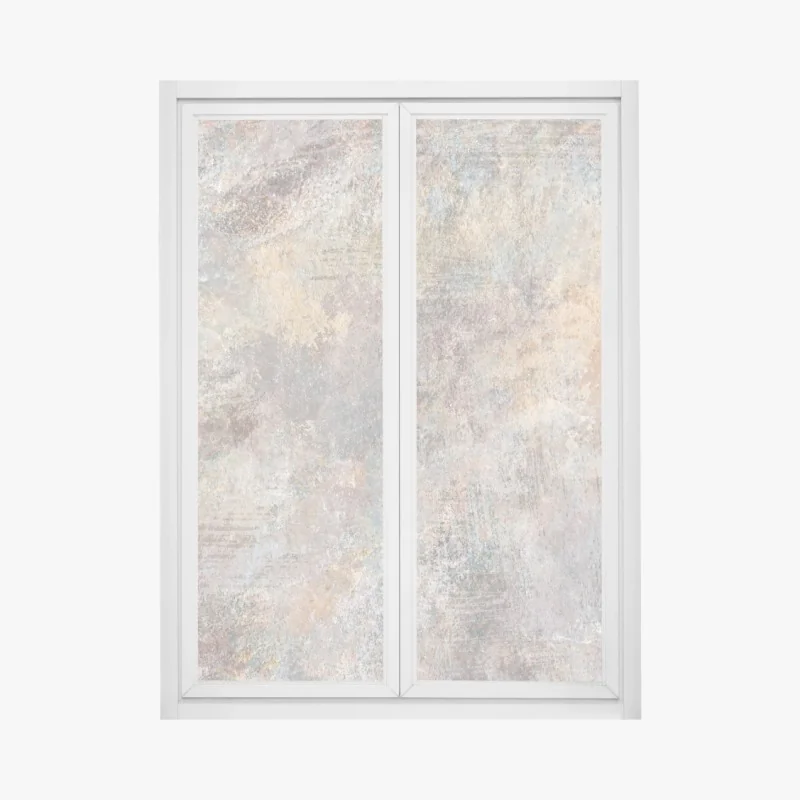 Naklejka na okno odważny geometryczny wzór na ścianę – Wallissimo®