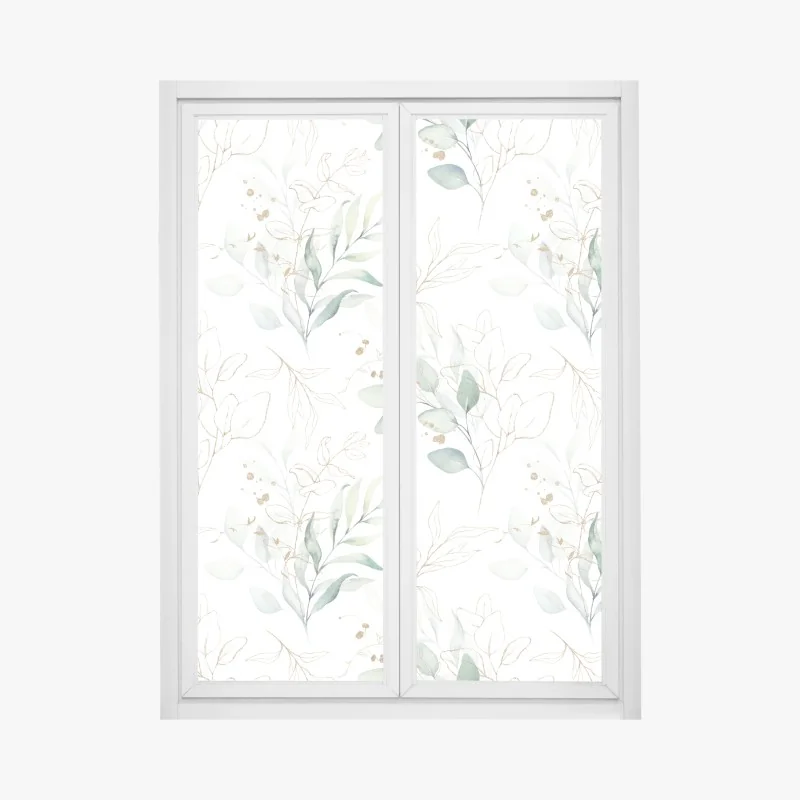 Naklejka na okno subtelna monochromatyczna faktura – Wallissimo®