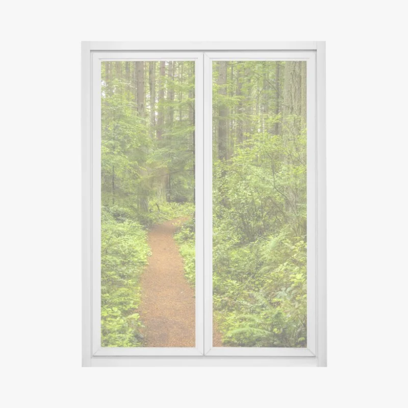 Naklejka na okno Londyn z Big Benem i mostem Westminster – Wallissimo®