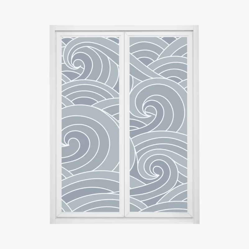 Naklejka na okno panorama Bostonu o zachodzie słońca z mostami Zakim i Tobin – Wallissimo®