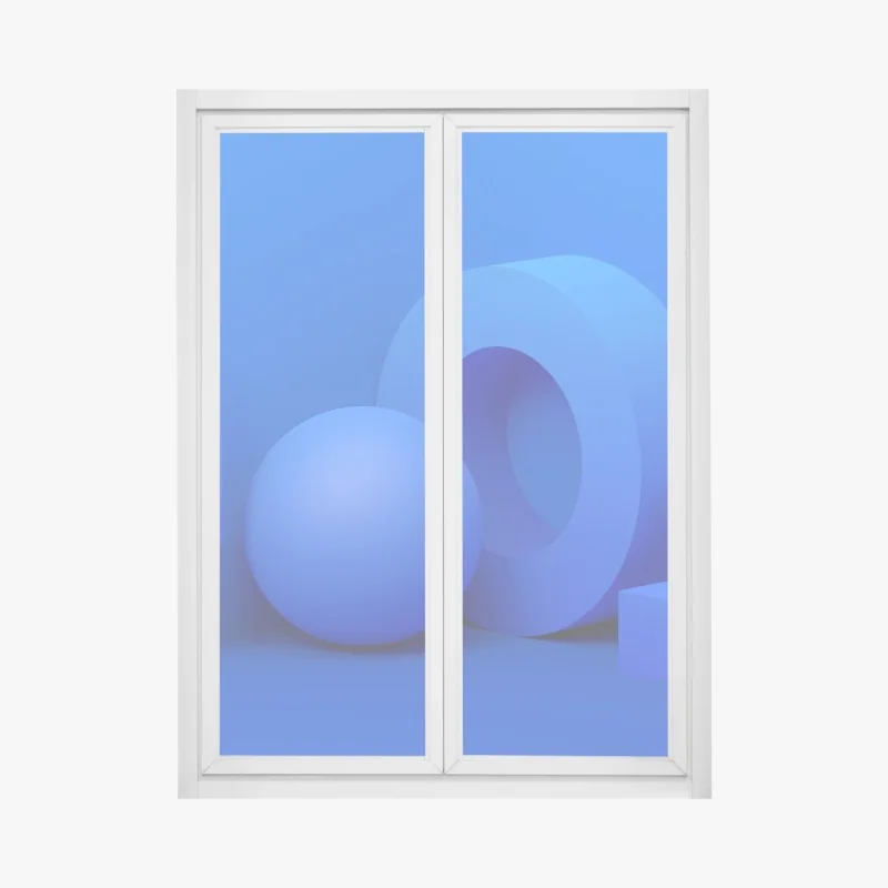 Naklejka na okno słoneczniki na czarnym tle – Wallissimo®