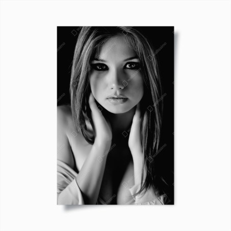Plakat intymny monochromatyczny portret – Wallissimo®
