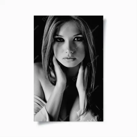 Plakat intymny monochromatyczny portret – Wallissimo®