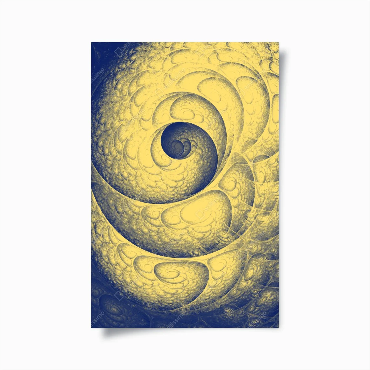 Plakat złota spiralna fraktalna kompozycja – Wallissimo® Plakat złota spiralna fraktalna kompozycja – Wallissimo®