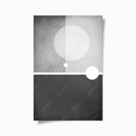 Plakat minimalistyczna kompozycja geometryczna – Wallissimo®