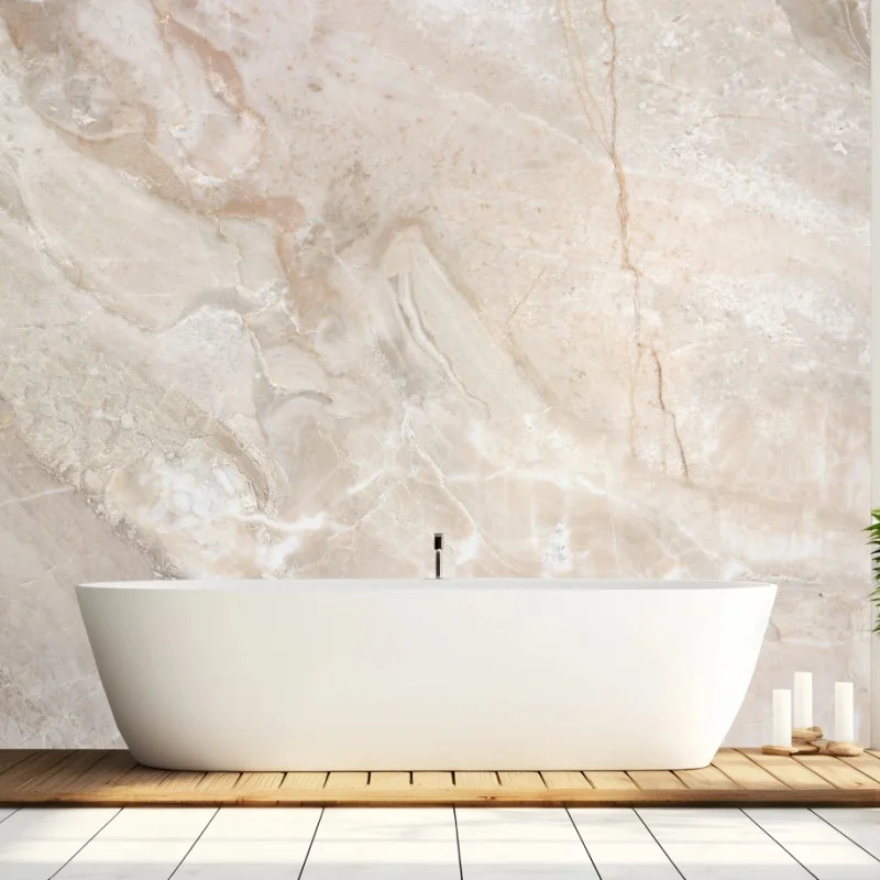 Fototapeta beżowa tekstura marmuru