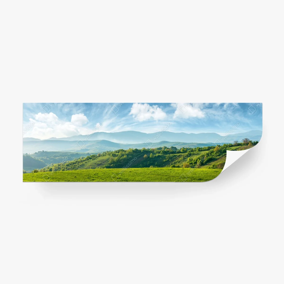 Fototapeta panorama wiosennych gór Rumunii – Wallissimo® Fototapeta panorama wiosennych gór Rumunii – Wallissimo®