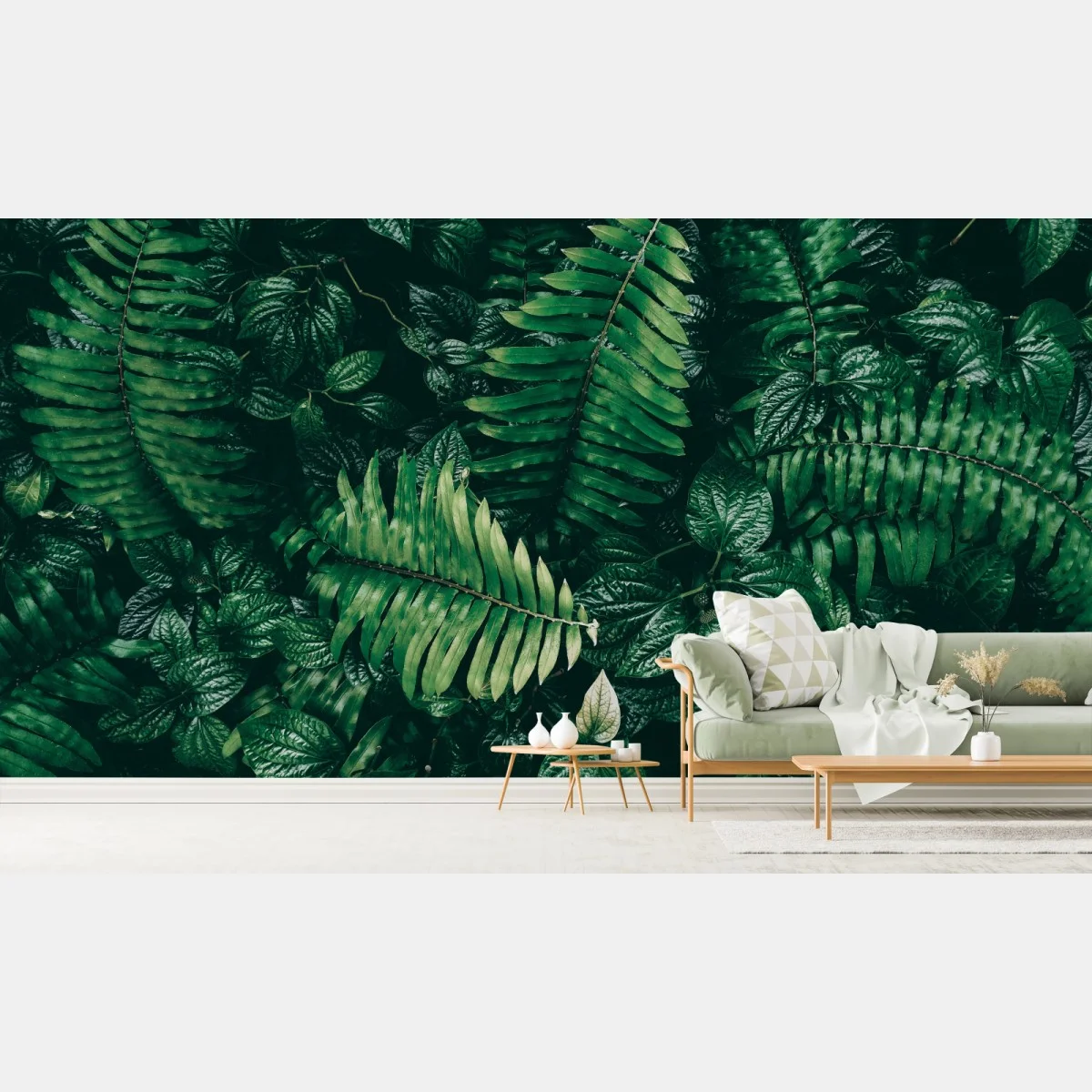 Fototapeta bujne tropikalne liście – Wallissimo® Fototapeta bujne tropikalne liście – Wallissimo®